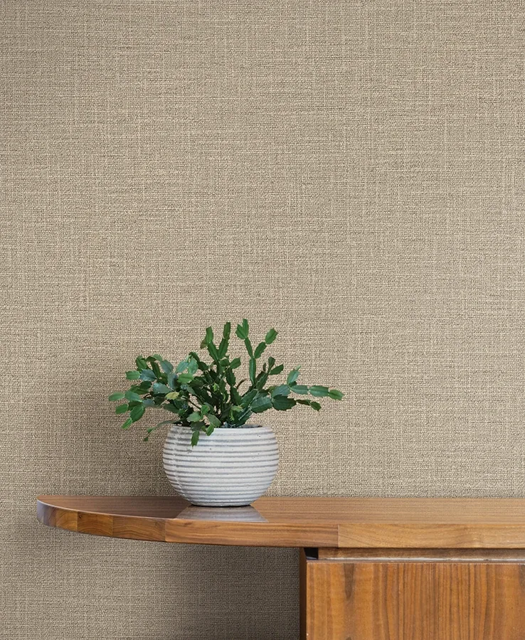 York Wallcoverings Loom Hazelnut Wallpaper | Wallpaper Twins York Wallcoverings Loom Hazelnut Wallpaper - SKU SI26144