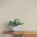 York Wallcoverings Loom Warm Grey Wallpaper - SKU SI26142