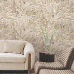 York Wallcoverings Lotus Land Cacti Baked Clay Wallpaper - SKU MT5632