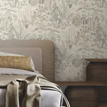 York Wallcoverings Lotus Land Cacti Dune Wallpaper - SKU MT5633