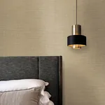 York Wallcoverings Lotus Silk Hazelnut Wallpaper | Wallpaper Twins York Wallcoverings Lotus Silk Hazelnut Wallpaper - SKU SI25876
