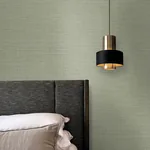 York Wallcoverings Lotus Silk Sea Foam Wallpaper | Wallpaper Twins York Wallcoverings Lotus Silk Sea Foam Wallpaper - SKU SI25874