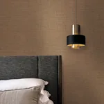 York Wallcoverings Lotus Silk Terra Cotta Wallpaper - SKU SI25877