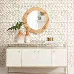 York Wallcoverings Love Triangles Gold Metallic Peel & Stick Wallpaper | Wallpaper Twins York Wallcoverings Love Triangles Gold Metallic Peel & Stick Wallpaper - SKU PSW1255RL