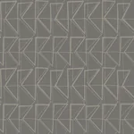 York Wallcoverings Love Triangles Grey Metallic Peel & Stick Wallpaper | Wallpaper Twins York Wallcoverings Love Triangles Grey Metallic Peel & Stick Wallpaper - SKU PSW1254RL