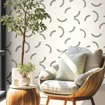 York Wallcoverings Lunula Green Wallpaper - SKU FM1021