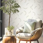 York Wallcoverings Lunula Ivory Wallpaper | Wallpaper Twins York Wallcoverings Lunula Ivory Wallpaper - SKU FM1025