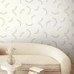 York Wallcoverings Lunula Ivory Wallpaper | Wallpaper Twins York Wallcoverings Lunula Ivory Wallpaper - SKU FM1025