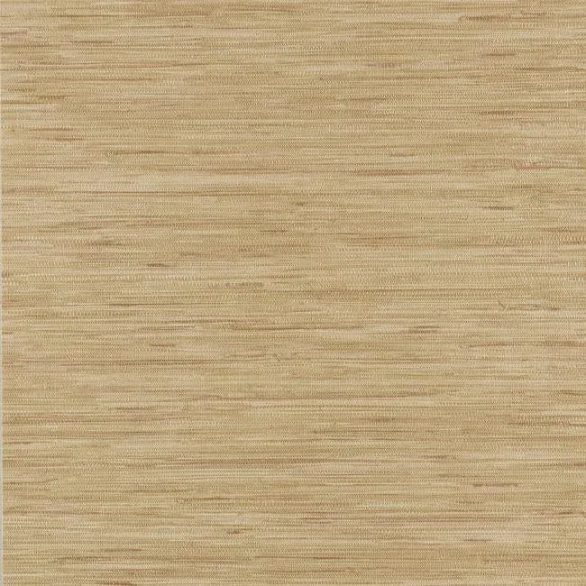 York Wallcoverings Lustrous Grasscloth Beige Wallpaper - SKU PA130403