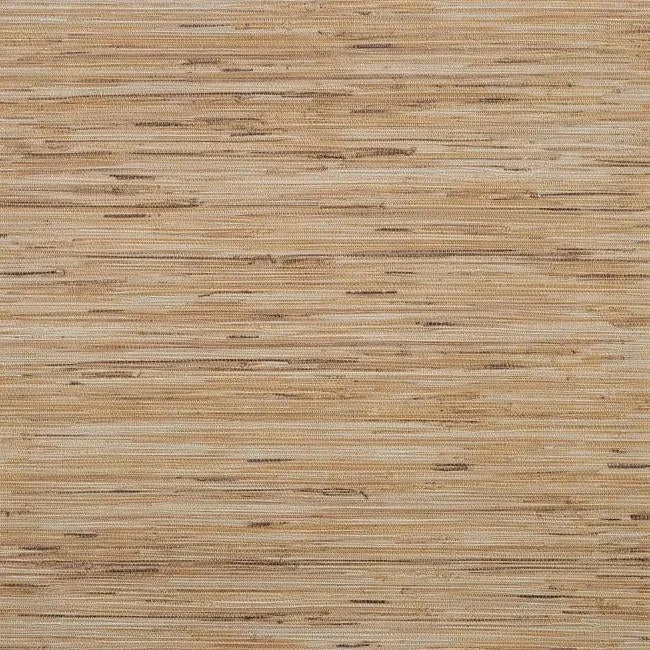 York Wallcoverings Lustrous Grasscloth Brown Wallpaper - SKU RN1057LW
