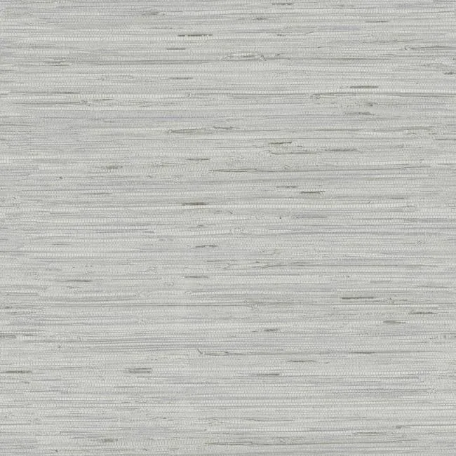 York Wallcoverings Lustrous Grasscloth Silver Wallpaper - SKU Y6201602