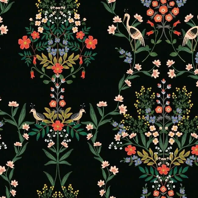 PSW1326RL | Luxembourg Black Peel & Stick Wallpaper