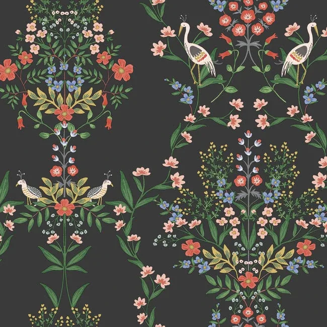 RP7329 | Luxembourg Black Wallpaper