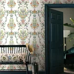 York Wallcoverings Luxembourg White Peel & Stick Wallpaper | Wallpaper Twins York Wallcoverings Luxembourg White Peel & Stick Wallpaper - SKU PSW1327RL