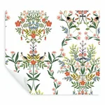 York Wallcoverings Luxembourg White Peel & Stick Wallpaper | Wallpaper Twins York Wallcoverings Luxembourg White Peel & Stick Wallpaper - SKU PSW1327RL