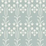 York Wallcoverings Lydia Blue Wallpaper - SKU MF4806
