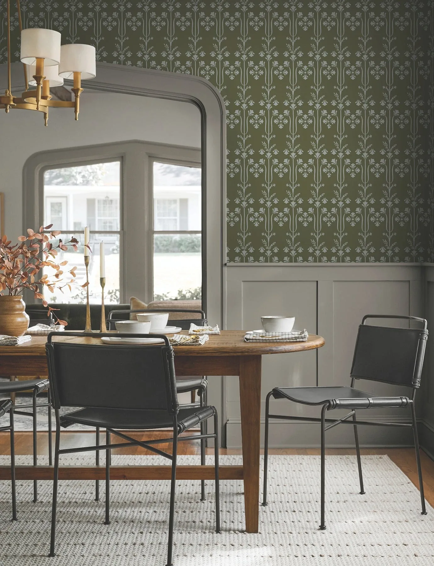 York Wallcoverings Lydia Moss Wallpaper | Wallpaper Twins York Wallcoverings Lydia Moss Wallpaper - SKU MF4801