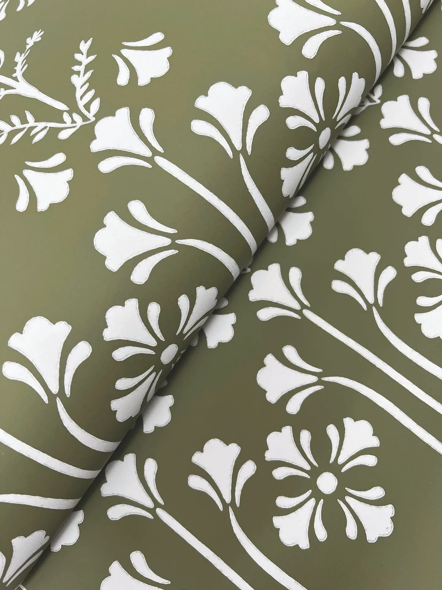 York Wallcoverings Lydia Moss Wallpaper | Wallpaper Twins York Wallcoverings Lydia Moss Wallpaper - SKU MF4801