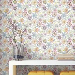 York Wallcoverings Magic Garden Multicolor Peel & Stick Wallpaper - SKU PSW1636RL