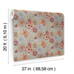 York Wallcoverings Magic Garden Multicolor Peel & Stick Wallpaper | Wallpaper Twins York Wallcoverings Magic Garden Multicolor Peel & Stick Wallpaper - SKU PSW1637RL