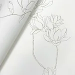 York Wallcoverings Magnolia Beige Branches Wallpaper | Wallpaper Twins York Wallcoverings Magnolia Beige Branches Wallpaper - SKU MF4732