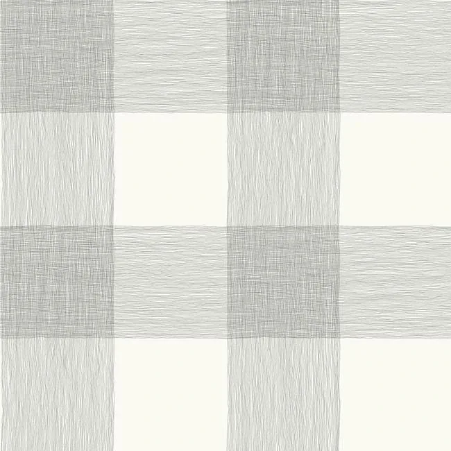 York Wallcoverings Magnolia Home Common Thread Black & White Peel & Stick Wallpaper - SKU PSW1000RL