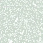 York Wallcoverings Magnolia Home Fox & Hare Green Peel & Stick Wallpaper - SKU PSW1167RL