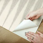 York Wallcoverings Magnolia Home Handloom Cool Grey Peel & Stick Wallpaper - SKU PSW1006RL