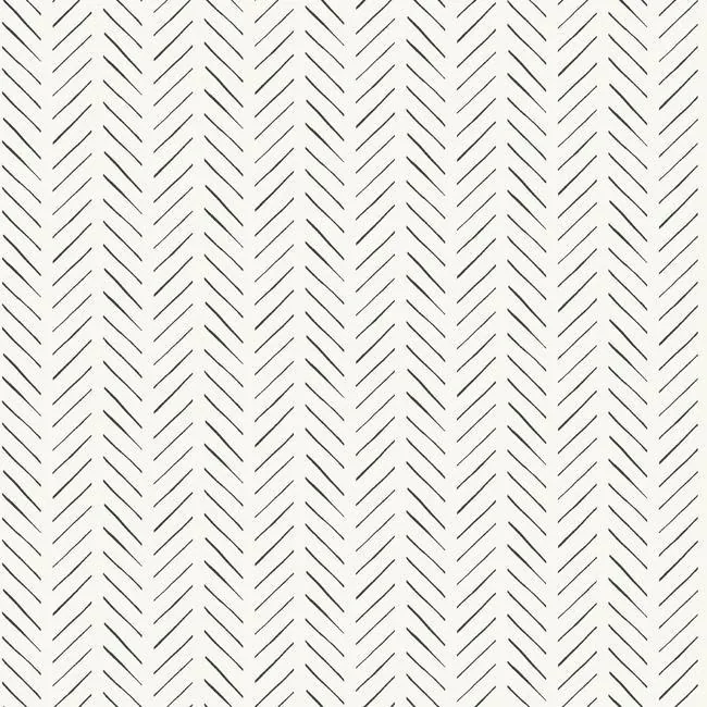 York Wallcoverings Magnolia Home Pick-Up Sticks Black Peel & Stick Wallpaper - SKU PSW1020RL