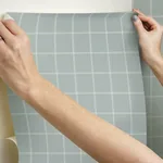 York Wallcoverings Magnolia Home Sunday Best Grey Peel & Stick Wallpaper - SKU PSW1025RL