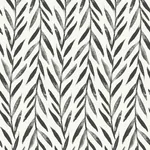 York Wallcoverings Magnolia Home Willow Black Peel & Stick Wallpaper - SKU PSW1017RL