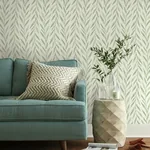 York Wallcoverings Magnolia Home Willow Green Peel & Stick Wallpaper | Wallpaper Twins York Wallcoverings Magnolia Home Willow Green Peel & Stick Wallpaper - SKU PSW1016RL