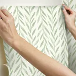 York Wallcoverings Magnolia Home Willow Green Peel & Stick Wallpaper | Wallpaper Twins York Wallcoverings Magnolia Home Willow Green Peel & Stick Wallpaper - SKU PSW1016RL