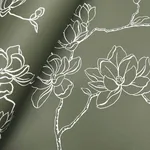 York Wallcoverings Magnolia Pine Branches Wallpaper - SKU MF4735