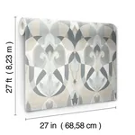 York Wallcoverings Malta Neutral Wallpaper - SKU MN1924