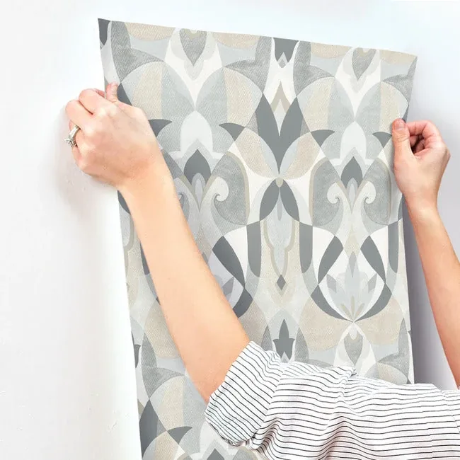 York Wallcoverings Malta Neutral Wallpaper - SKU MN1924