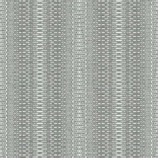 FH4012 | Market Stripe Black Wallpaper