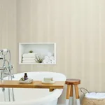 York Wallcoverings Market Stripe Caramel Wallpaper - SKU FH4010
