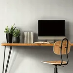 York Wallcoverings Market Stripe White Wallpaper - SKU FH4014