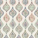 York Wallcoverings Marketplace Motif Off White & Green Wallpaper - SKU MN1853
