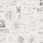 York Wallcoverings Marvels Heroes Schematics Cream Wallpaper | Wallpaper Twins York Wallcoverings Marvels Heroes Schematics Cream Wallpaper - SKU DI0937