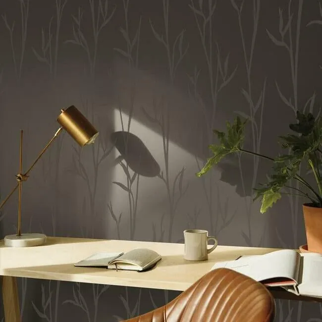 York Wallcoverings Matcha Brown Wallpaper - SKU DA3509N