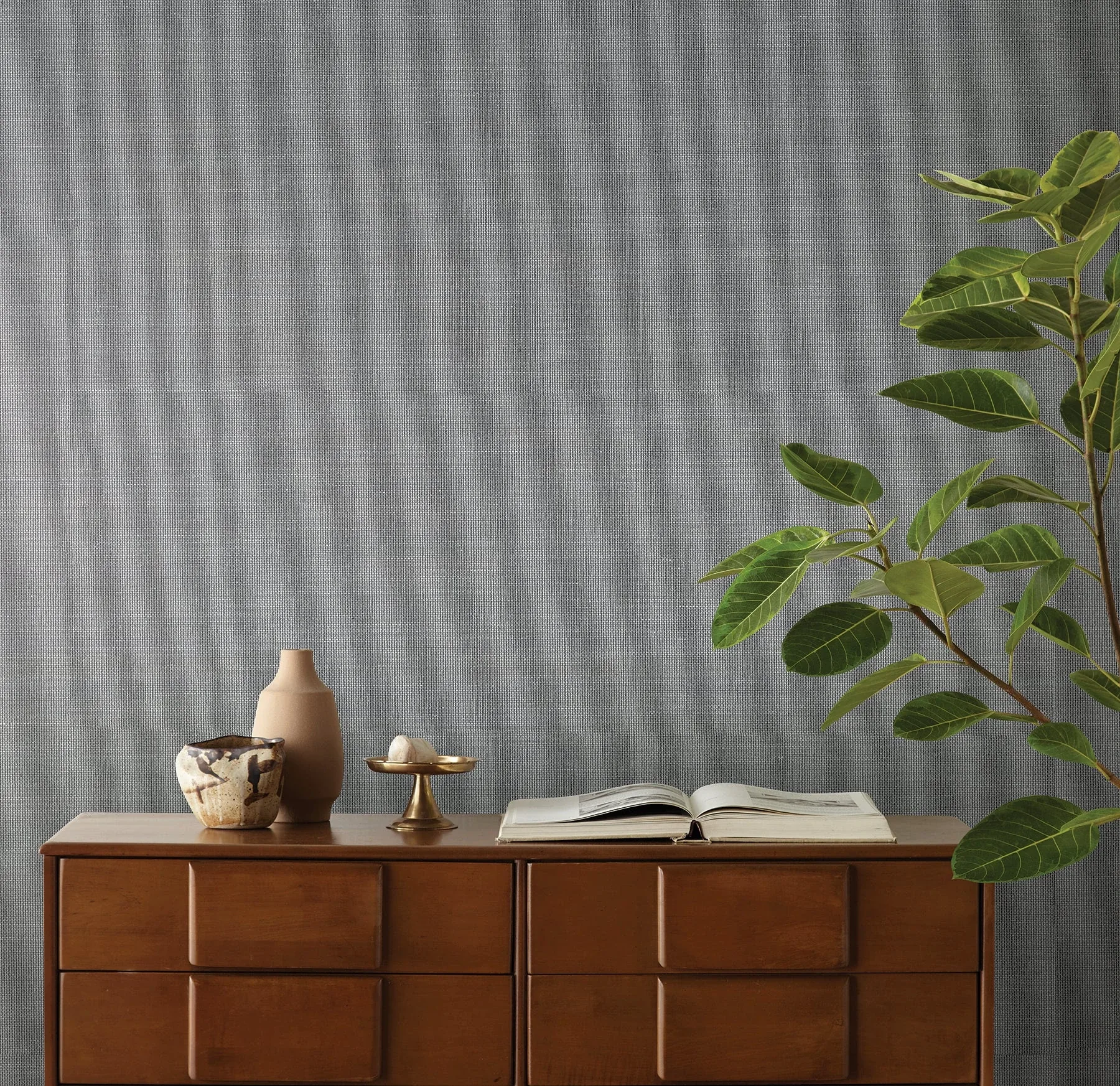 York Wallcoverings Meadowbrook Charcoal Wallpaper | Wallpaper Twins York Wallcoverings Meadowbrook Charcoal Wallpaper - SKU MJ4827N