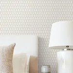 York Wallcoverings Mehndi Taupe Wallpaper - SKU SP1522
