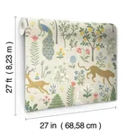 York Wallcoverings Menagerie Beige Wallpaper | Wallpaper Twins York Wallcoverings Menagerie Beige Wallpaper - SKU RP7303