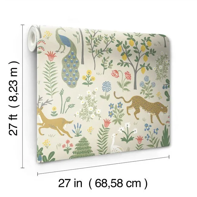 York Wallcoverings Menagerie Beige Wallpaper | Wallpaper Twins York Wallcoverings Menagerie Beige Wallpaper - SKU RP7303