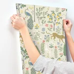 York Wallcoverings Menagerie Beige Wallpaper | Wallpaper Twins York Wallcoverings Menagerie Beige Wallpaper - SKU RP7303