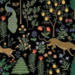 York Wallcoverings Menagerie Black Peel & Stick Wallpaper - SKU PSW1321RL