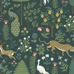 York Wallcoverings Menagerie Blue Wallpaper | Wallpaper Twins York Wallcoverings Menagerie Blue Wallpaper - SKU RP7306