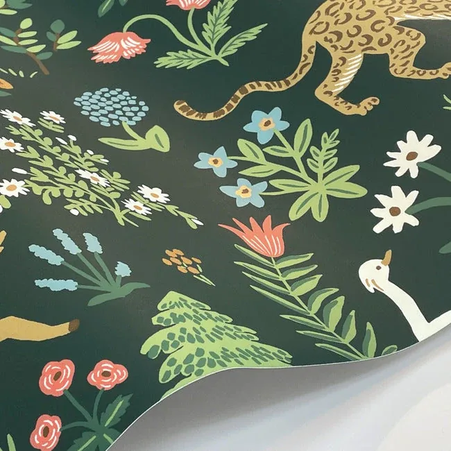 York Wallcoverings Menagerie Blue Wallpaper | Wallpaper Twins York Wallcoverings Menagerie Blue Wallpaper - SKU RP7306
